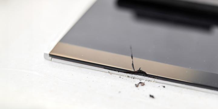 Tenant cracks stove top